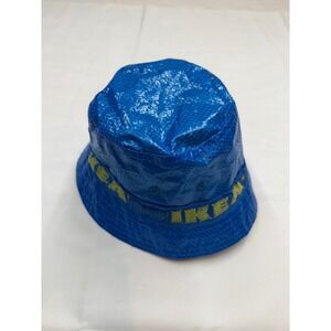 IKEA NWOT Blue Yellow Adult Unisex Bucket Hat AA16